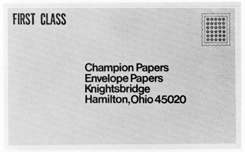 Envelope Papers, booklet
