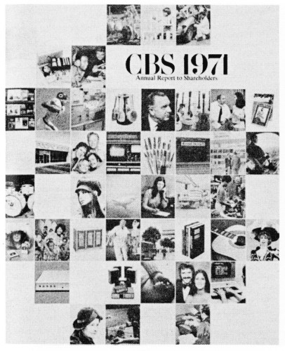CBS 1971, annual report