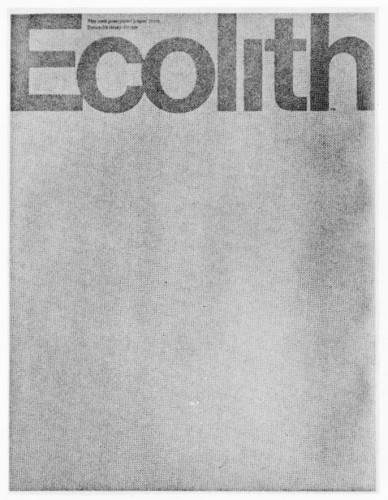 Ecolith, promotion kit