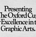 Presenting the Oxford Cup....call for entries