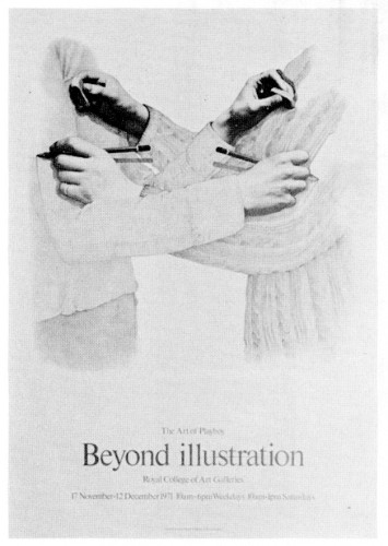 Beyond Illustration, The Art of Playboy, exhibition poster