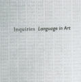 Inquiries: Language in Art