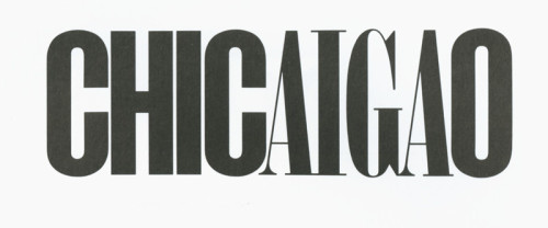 Chicaigao (AIGA in Chicago)