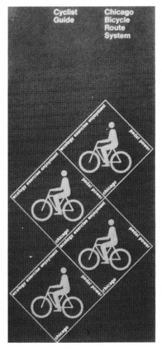 Cyclist Guide, Chicago Bicycle Route System booklet