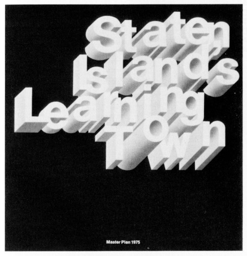 Staten Island's Learning Town, Master Plan 1975, report