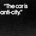 The Car is Anti-City, brochure