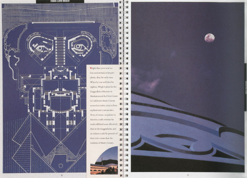 Dimensions '85/Predictions Frank Lloyd Wright/Architecture Satellite/Groundhog