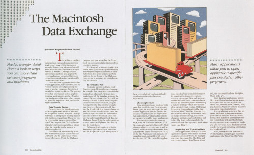 The Macintosh Data Exchange
