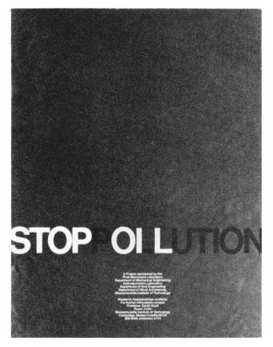 Stop Pollution, poster