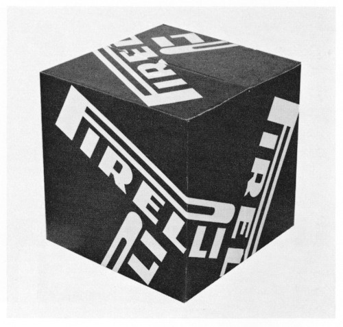 The Pirelli Box, promotional display block