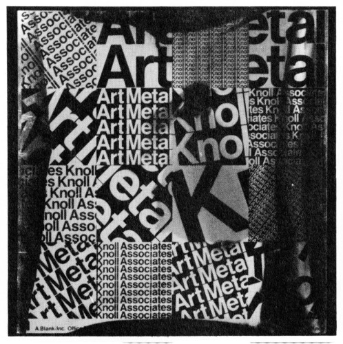 Art Metal—Knoll, announcement mailer