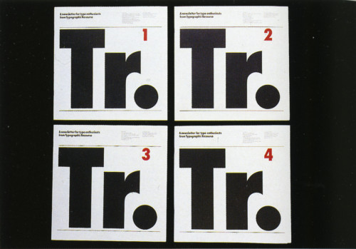 TR 1, 2, 3 & 4