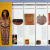 A Plan of the Lila Acheson Wallace Galleries of Egyptian Art/ Time Line of Culture in the Nile Valley