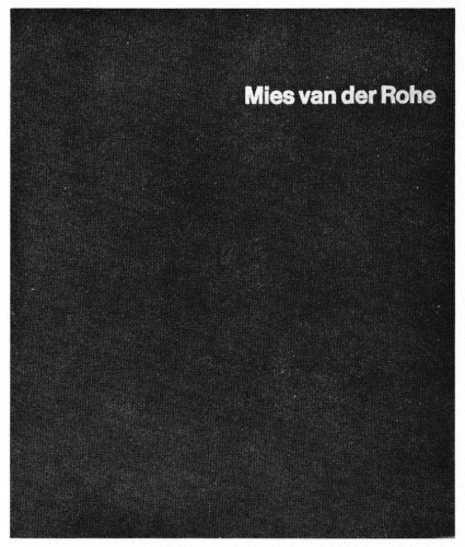 Mies van der Rohe, booklet