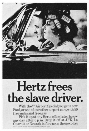 Hertz Frees The Slave Driver, poster