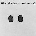 What Helps Clear Red Watery Eyes? folder