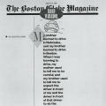 The Boston Globe Magazine, Feb. 10, 1985