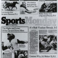 Sports Monday, The New York Times, June 23, 1980