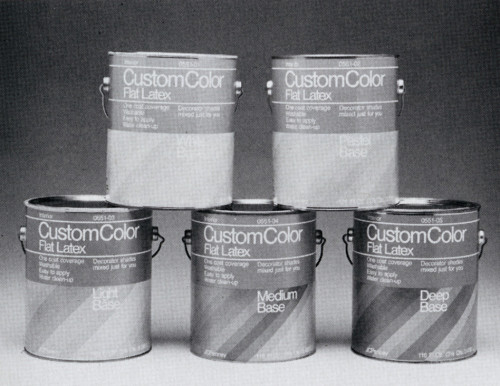 Custom Color Paint Cans