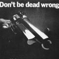 Don't Be Dead Wrong poster