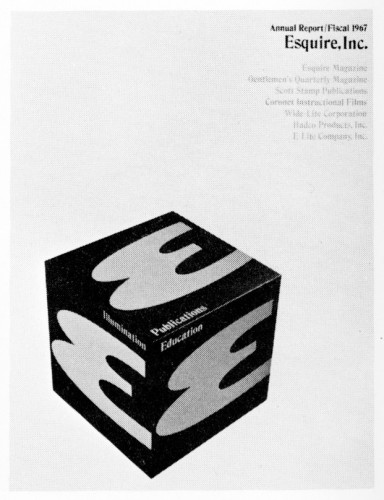 Esquire, Inc. Annual Report 1967 brochure
