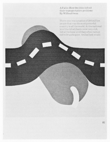 A Fable: How the cities solved their transportation problems brochure