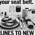 Loosen your seat belt  poster