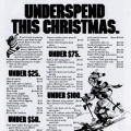 Underspend This Christmas