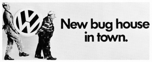 New bug house in town poster