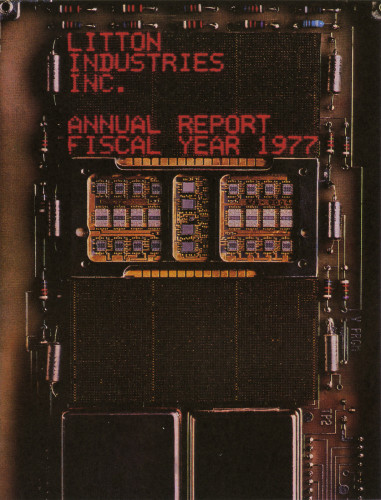 Litton Industries, Inc. Annual Report Fiscal Year 1977