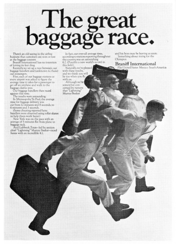 The great baggage race.