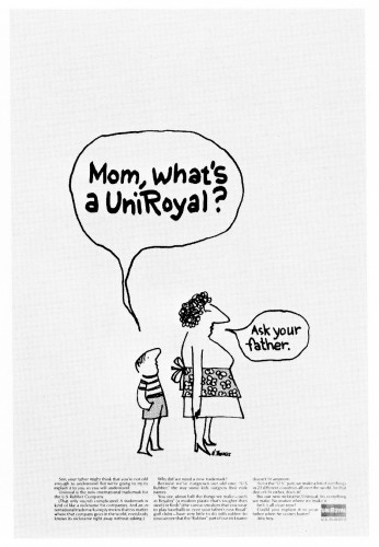 Mom, what’s a Uniroyal?
