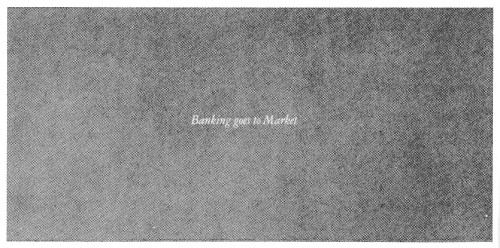 Banking goes to Market, book