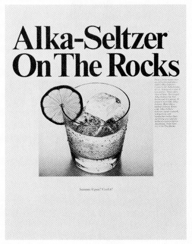 Alka-Seltzer on the Rocks