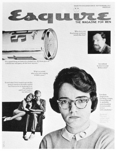 Esquire/September 1963, cover