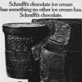 Schrafft's chocolate ice cream ...