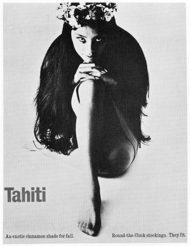 Tahiti, counter card