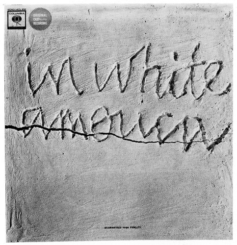 In White America, record album cover