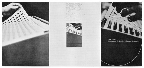 1092/1093 Programmed Keyboard, brochure