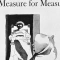 Measure for Measure, paperback book cover