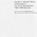 The M.I.T. Alfred P. Sloan Fellowships in Executive Development, booklet