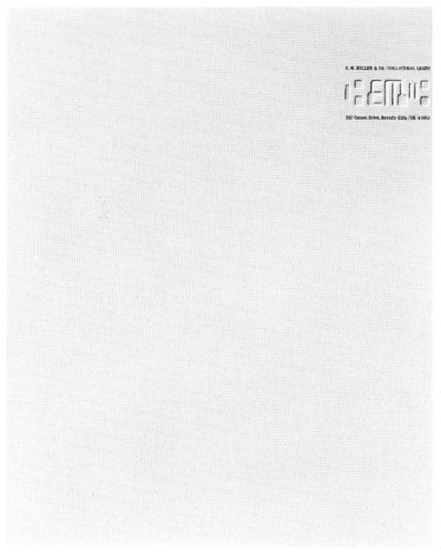 E.M. Miller & Co., letterhead, envelope