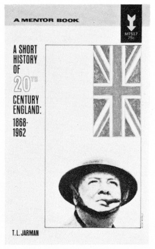 A Short History of 20th Century England, paperback cover