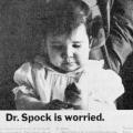 “Dr. Spock is worried”