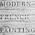 Modern French Painting, catalogue