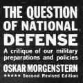 The Question of National Defense, paperback cover