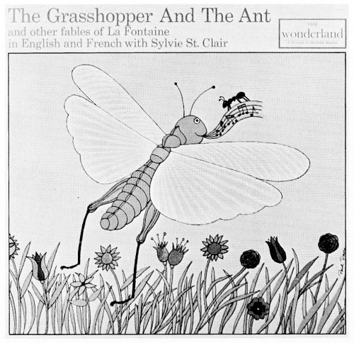The Grasshopper and The Ant, record jacket cover