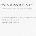 Wind & Pines:  Translation from the Ancient Japanese