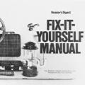 Reader’s Digest Fix-It-Yourself Manual