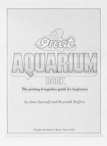 A Great Aquarium Book
